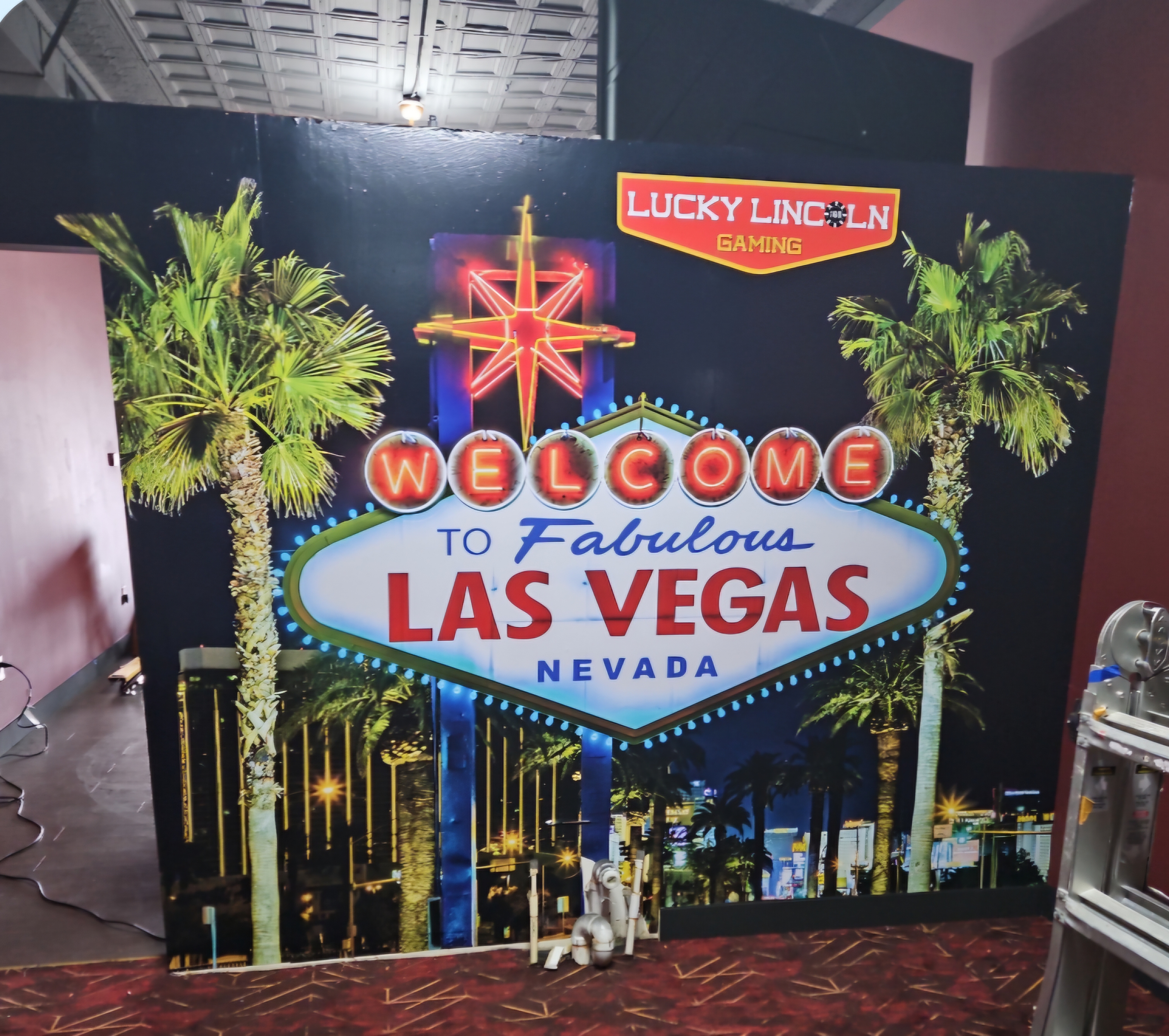 Las Vegas wall wrap
